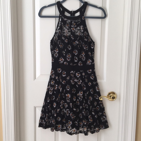 Material Girl Dresses & Skirts - 🌴Black Mesh Dress